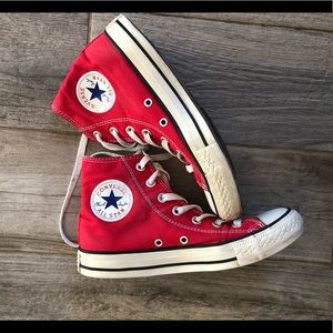 red high top converse